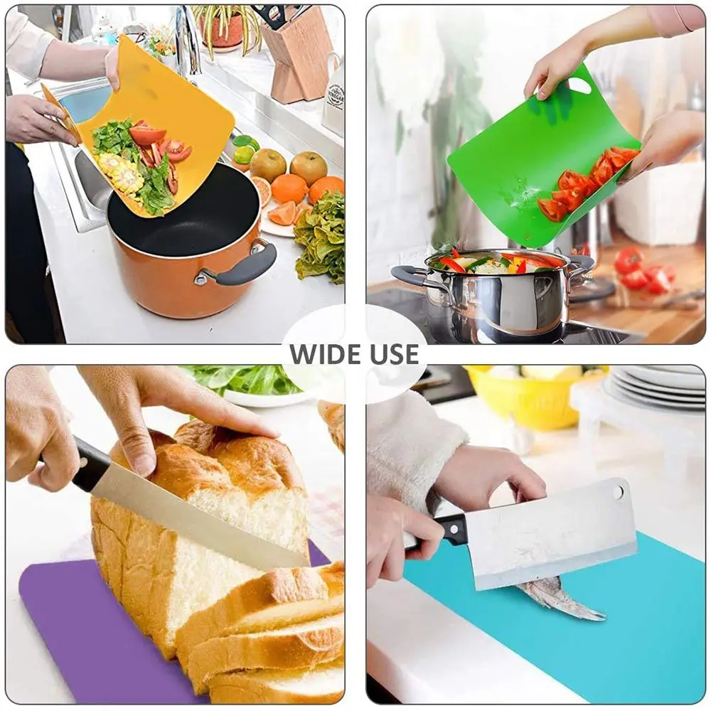 Flexible Skidproof Kitchens Tool Household Products Chopping Board Non-slip Plastic Cutting Boards Classification