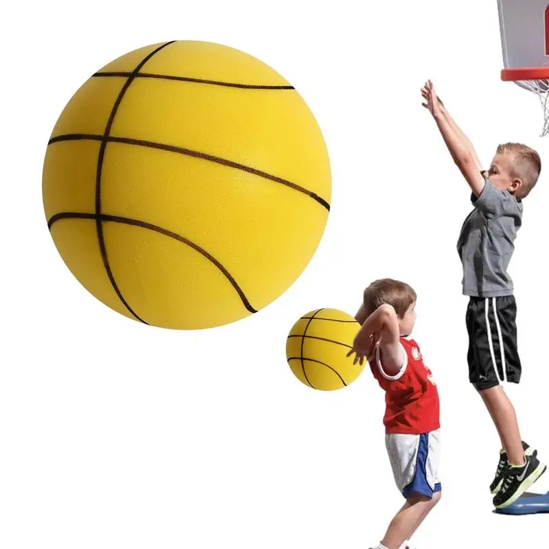 

Training Basketball Kids Silent Basketball Soft Bouncy And Quiet Basketball Indoor Quiet Basketball Indoor For Kids Beginner