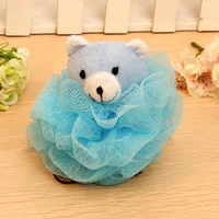 1PCS Animal Sharp Bath Shower Item Child Kid Baby Body Wash Clean Ball Sponge Flower Tool 2
