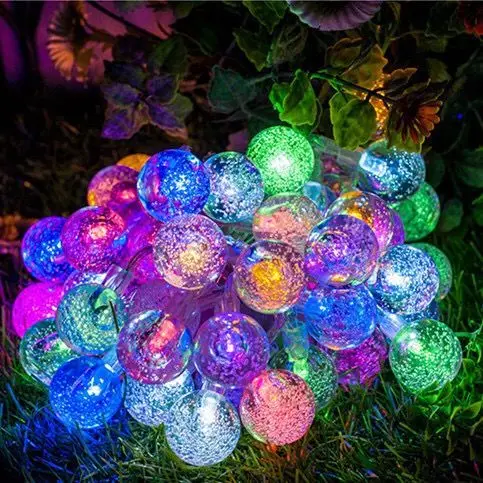 thumbnail image 1 of Guirnalda de luces LED con forma de copo de nieve de 20 LED de 3 m, adornos navideños para el hogar, decoración colgante para árbol de Navidad, regalos de Año Nuevo 2023, 1 of 5