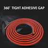 Car Door Rubber Seal Strips Big D Shaped Noise Insulation Weatherstrip Rubber Strips for Auto Truck Door Window Weather Strip 2