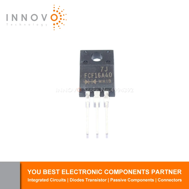 

INNOVO 10pcs/lot Free shipping KF4N80F-U/PSF FCF16A40 T1235T-8FP TO-220 New original