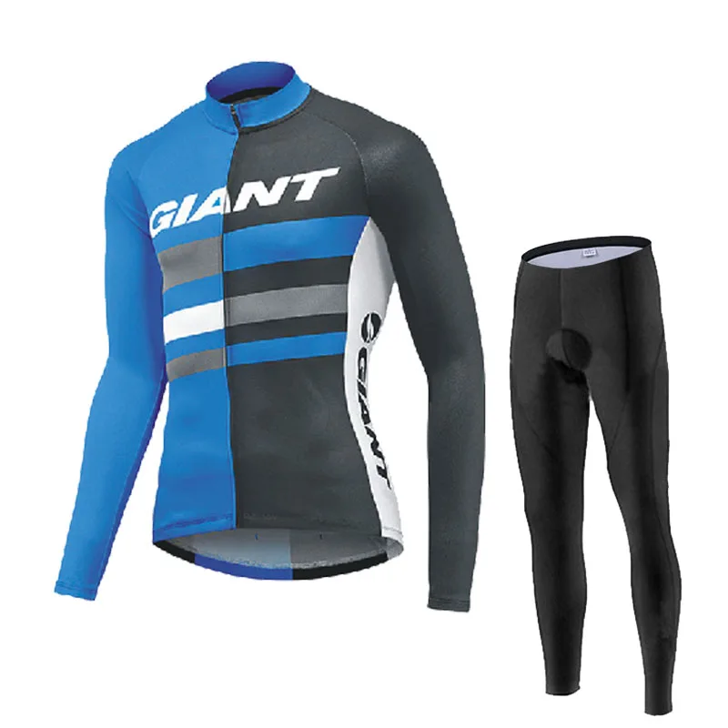 2023 Pro Cycling Jersey GIANT Long Sleeve Mountain Bike Clothes Wear Maillot Ropa Ciclismo Racing Bicycle Cycling Clothing _ - Mobile