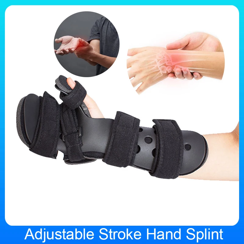 

GHORTHOUD Wrist & Forearm Splint Hand Finger Fixation Brace for Wrist Fracture Stroke Resting Hand Splint