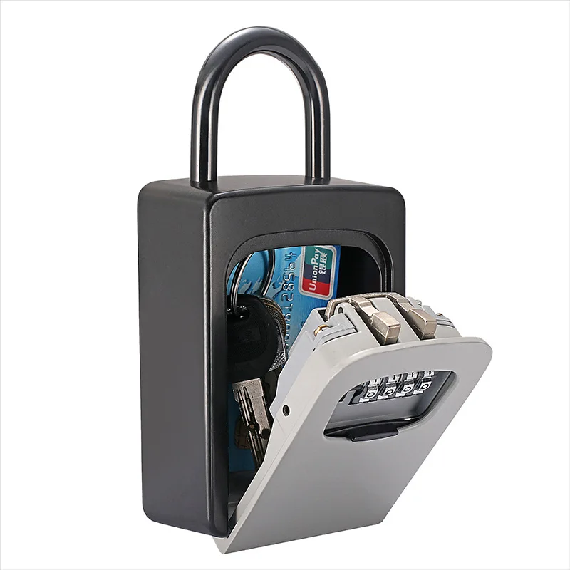 

No installation password key box anti-theft door cat eye decoration site door put key lock key box combination lock