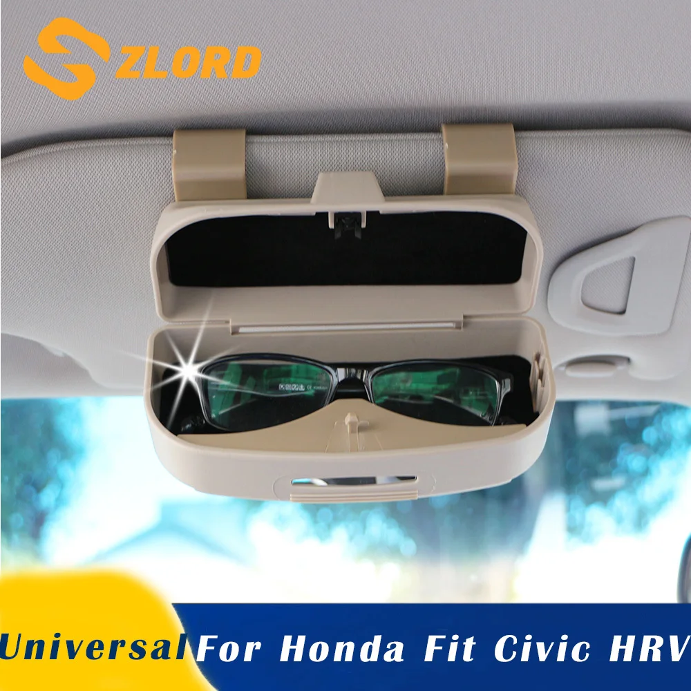 Car Sunglass Holder Sun Glasses Box Glasses Holder Case For Honda Fit