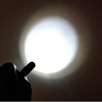 مصباح يدوي LED صغير محمول الشعلة ضوء فلاش بطارية الصيد مصباح جيب مشاعل للتخييم ، في الهواء الطلق ، حزمة الطوارئ - Image 4