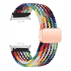 Adjustable Braided Nylon Magnetic Loop Sport Strap Replacement Bracelet for 22mm (Pride edition)