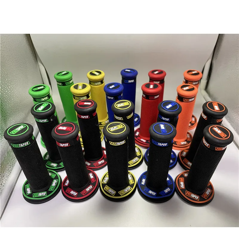 Soft Rubber Moto Handlebar Universal 22MM Scooter Grips Bar Parts Motorbike Handle Bar For Protaper Grip Motorcycle Accessories