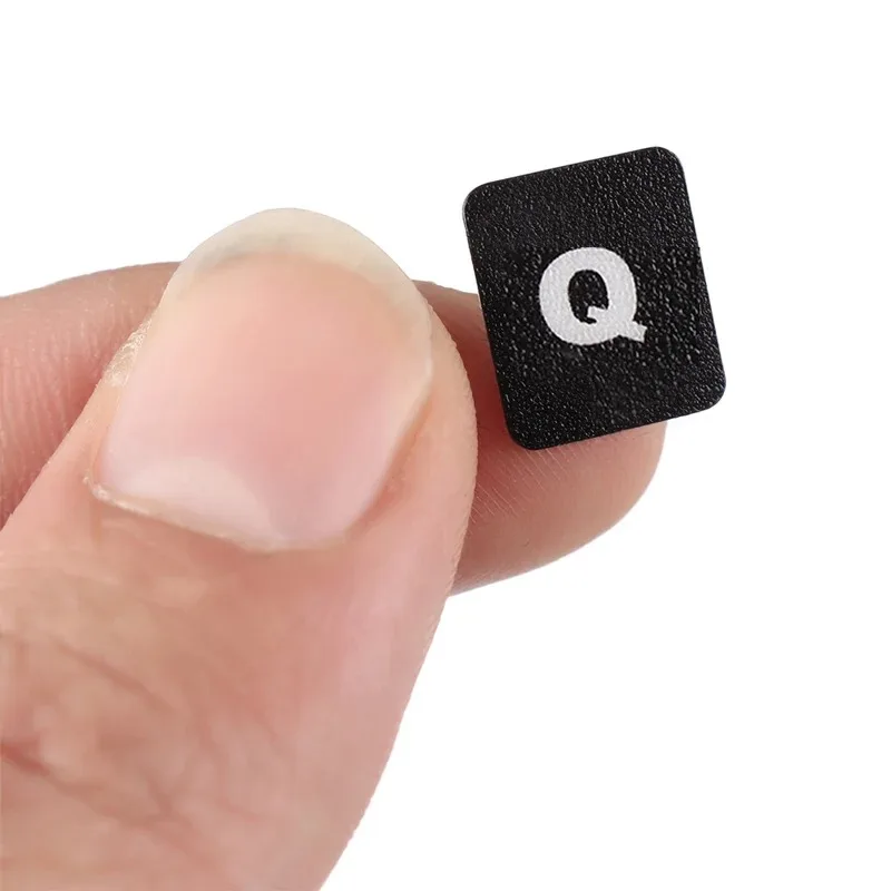 Multi-Language Keyboard Letter Stickers - English/Korean/Spanish/Italian Alphabet Replacement Decals for Laptop & Desktop Keys