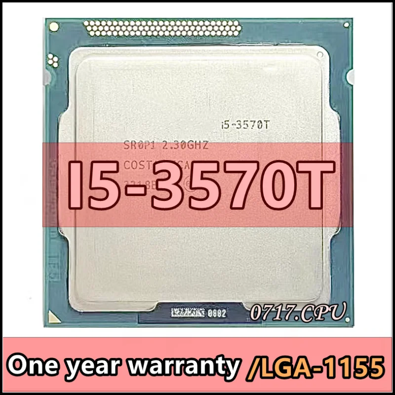 

i5-3570T i5 3570T SR0P1 2.3 GHz Quad-Core CPU Processor 6M 45W LGA 1155