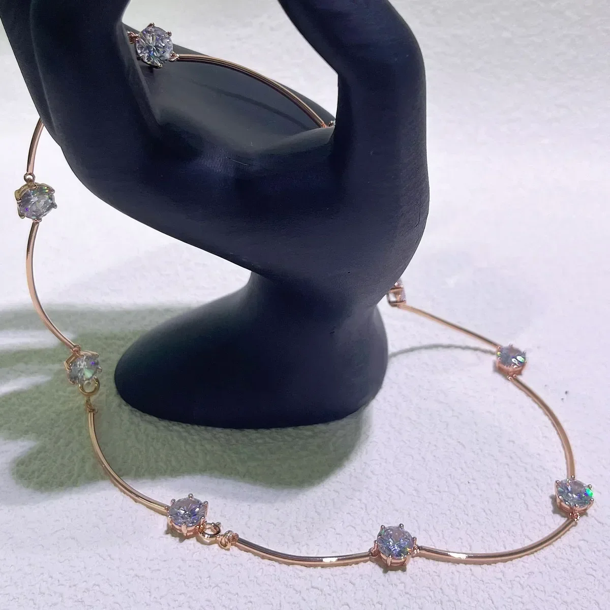 Original High Quality Fine Jewelry Set Luxury Shiny Gold Silver