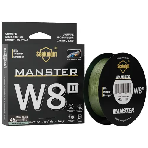 SeaKnight NEW MONSTER/MANSTER W8 II 150M 300M 500M 8 Strands Casting Braid Fishing Line 15LB-100LB Smooth Multifilament PE Line - Image 9