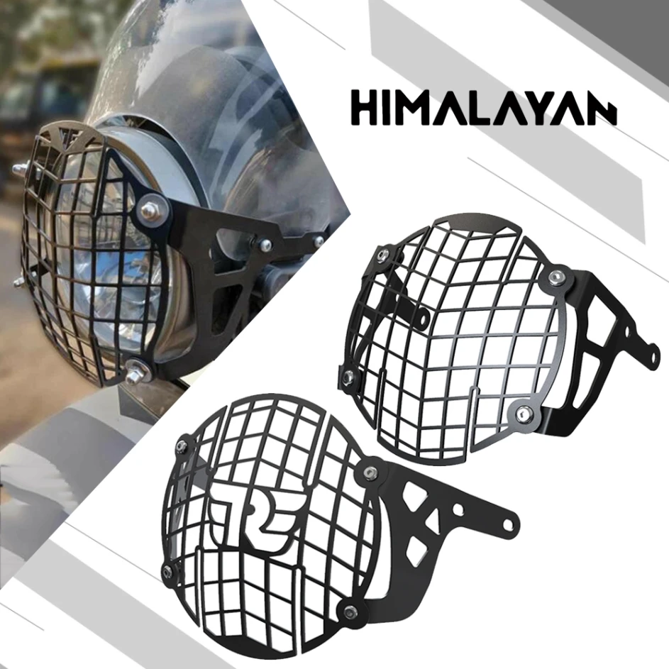 

FOR Royal Enfield Headlight Protector Guard Himalayan 400 2018 2019 2020 Headlamp Grille Protection Cover Himalayan411 2021 2022