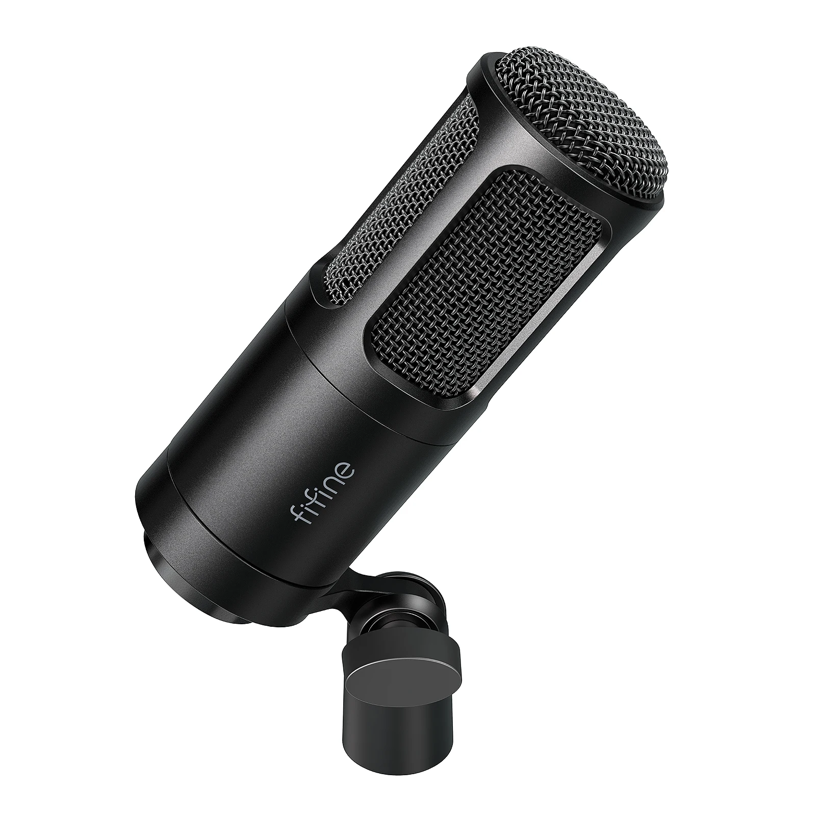 FIFINE XLR Dynamic Microphone,Vocal Podcast Mic with Cardioid Pattern, Metal Mic for Streaming/Dubbing/Video Recording,K669D