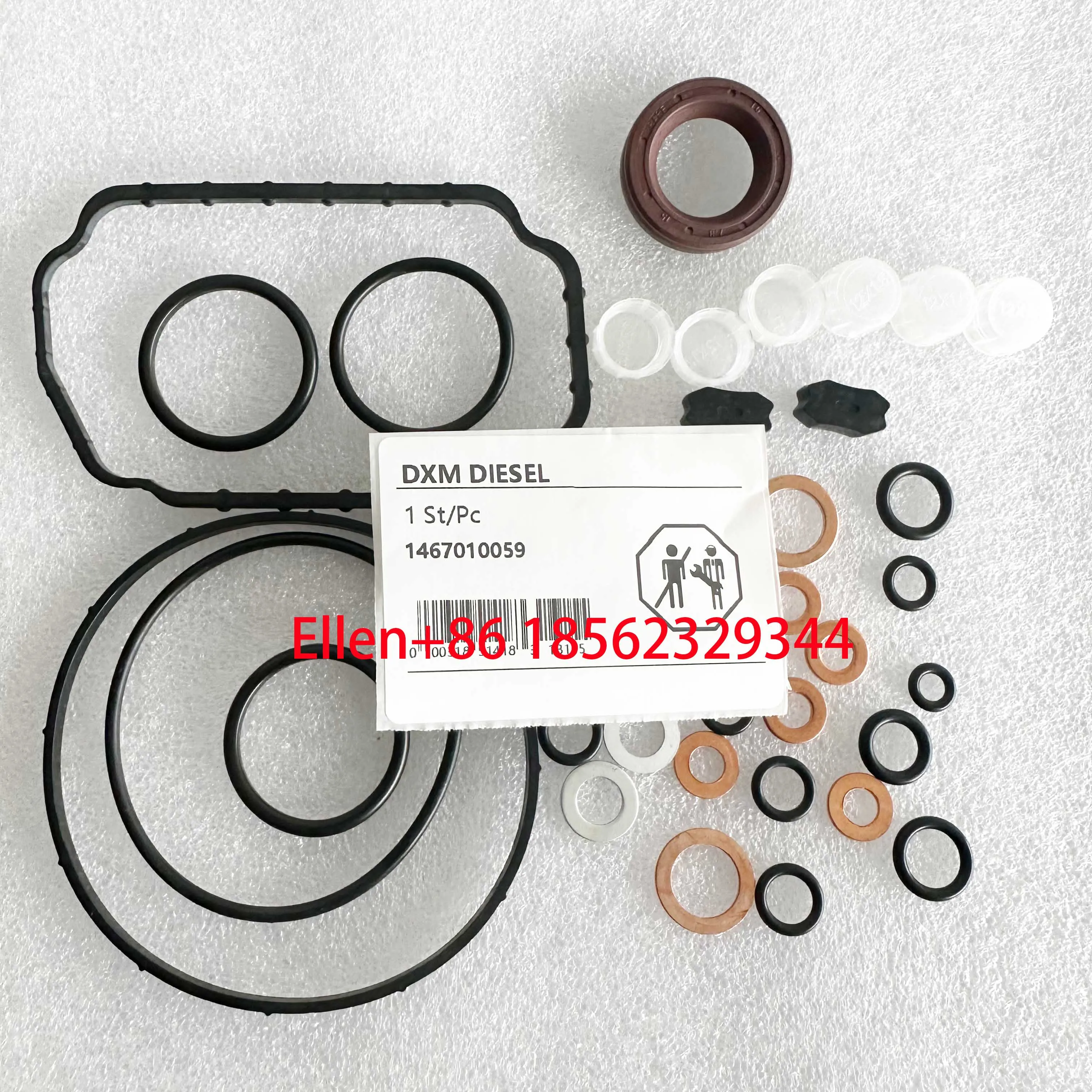 Diesel VE Fuel Pump Gasket Kit 10pcs 1467010059 Oil Pump Repair Kits 1 467 010 059 Washer Shim Seal with O-ring injector repair kits