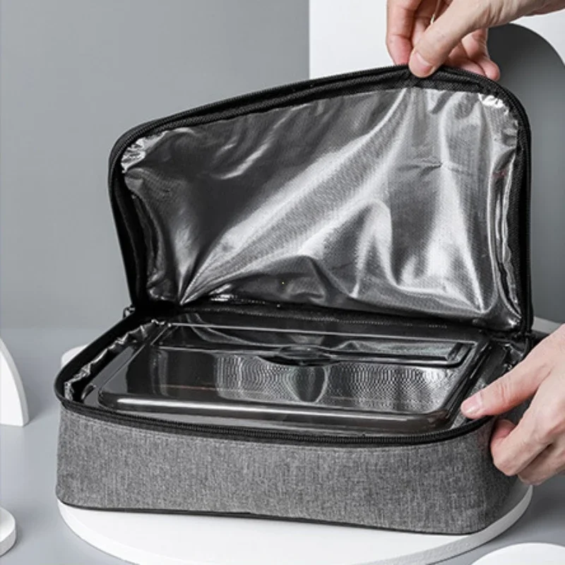 Lunch Bag, Bento Bag Digital Portable Organizer Case for Headphones Travel