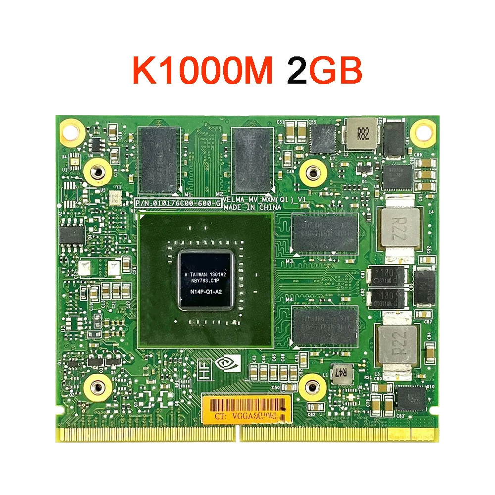 Quadro K610M 1GB K1000M K1100M K2000M K2100M 2GB Video