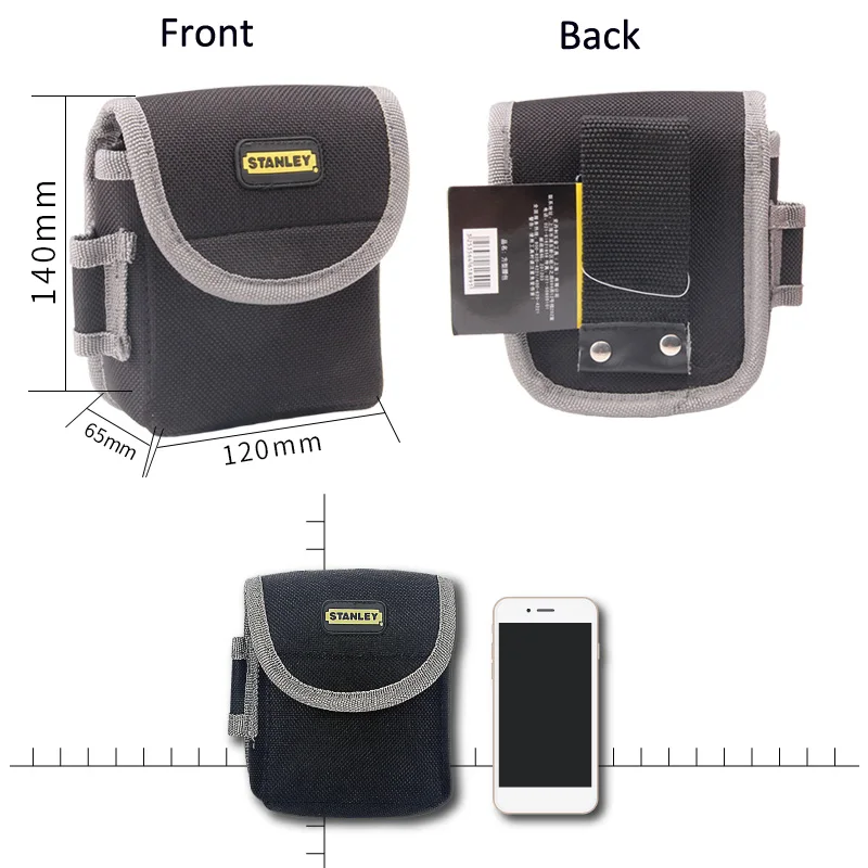 Stanley 1pcs portable small tool bag mini waist pack pouch nylon men purse  organizer EDC utility gadget outdoor waist bag - AliExpress