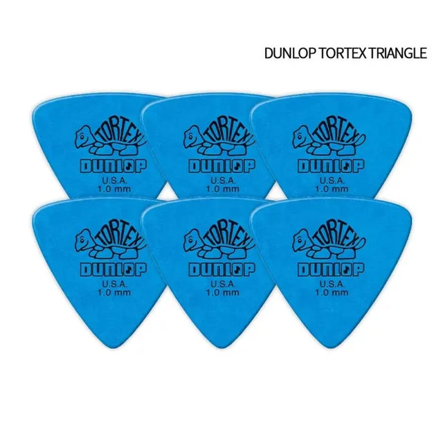 10pcs Delrin Dunlop Guitar Picks 0.5/0.6/0.73/0.88/1.0/1.14