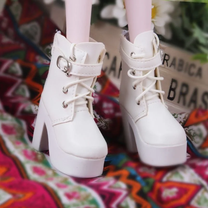 Zapatos de piel sintética para muñeca BJD, botas de cuero, zapatos individuales, accesorios para muñecas de 60CM, 1/3