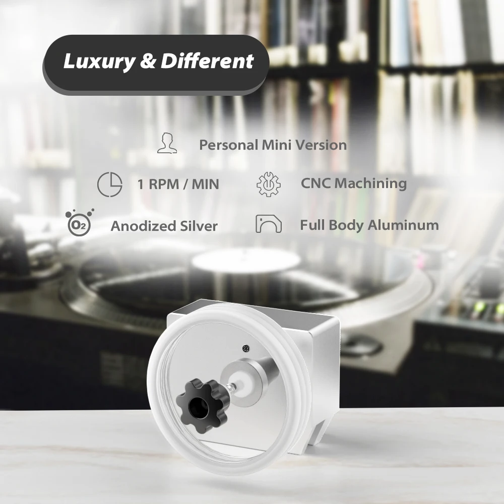 Description Picture 2 of itemLP Vinyl Record Cleaner Bracket with 6L Ultrasonic Bath 180W Vinyl Record Label Saver Protector Waterproof Use For 7-12 Inch