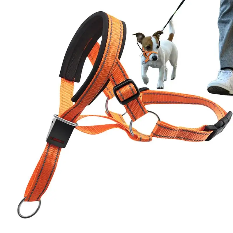 

Gentle Harness For Dogs Padded Adjustable Dog Head Harness Leader Leashes For Dog Dog Over Mouth Training Leashes Dog Head