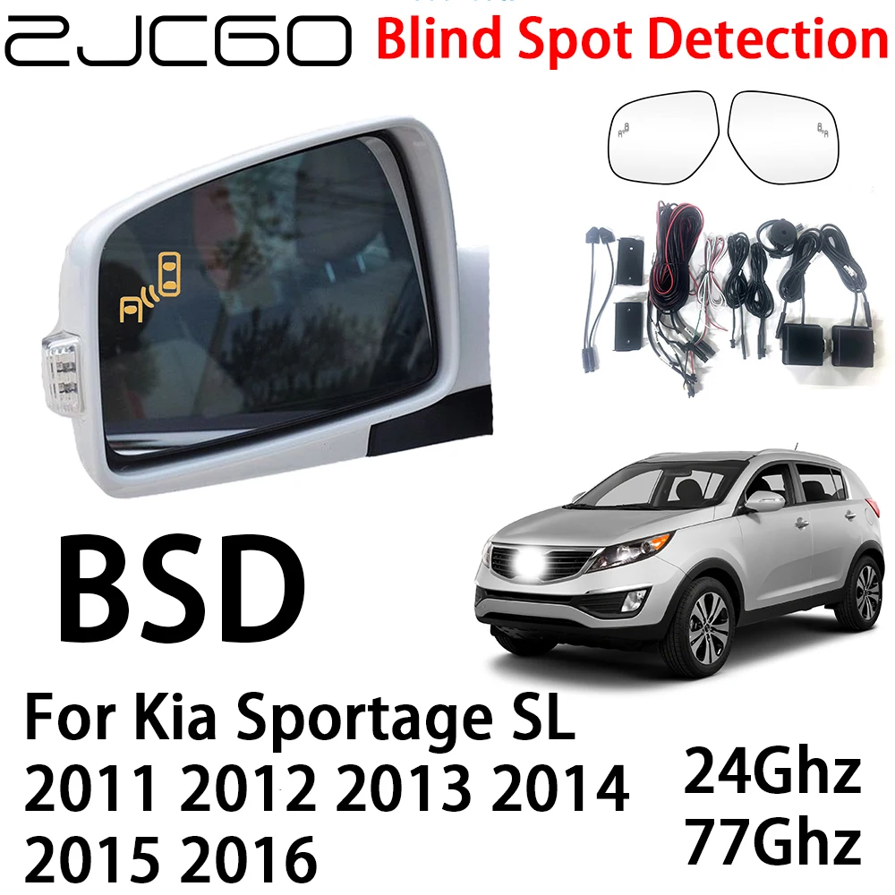 ZJCGOCarBSDRadarWarningSystemBlindSpotDetectionSafetyDriving