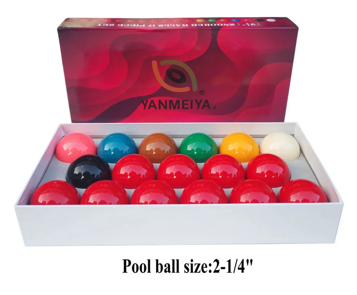 YANMEIYA New Play Complete 107 Billiard Pool BALL Set 2-1/4"