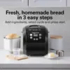 Beach Bread Maker Machine, Digital, Programmable, 12 Settings + Gluten Free, Dishwasher Safe Pan + Kneading Paddle, 2 l 2