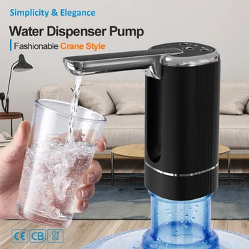 Water Dispenser Water Pump Electric Bottle Pump Mini Portable Water Pump Usb Foldable Household Automatic Water Dispenser 1