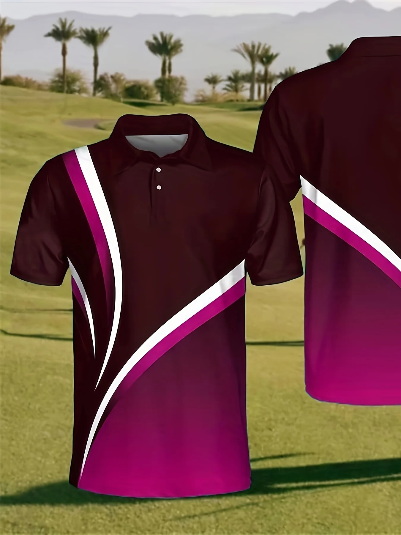 Summer T Shirts for Men 2024 Short Sleeve Men's Clothing Collar 3D Printing Plain Shirt Striped Polo Tees Fashion Pullover Tops 17 Sa206d0b1fb0f41daa34dd3d00c31106ff