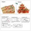 Piececool 3D Metal Puzzle for Adult Chinese Style Building Kits DIY Model for Jigsaw Toy 5