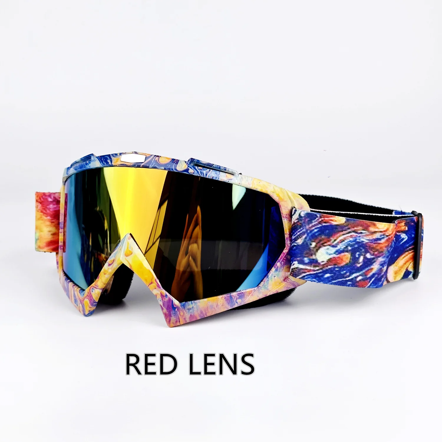 New colors Motocross Goggles Glasses Riding Skiing Sport Eye Ware MX Off Road Helmets Gafas Motorcycle Goggle for ATV DH MTB 2