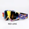New colors Motocross Goggles Glasses Riding Skiing Sport Eye Ware MX Off Road Helmets Gafas Motorcycle Goggle for ATV DH MTB 2