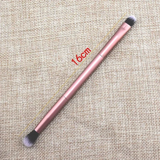 1Pcs Multifunctional Double Ended Eyeshadow Eye Shadow Makeup Cosmetic Brush Tools Champagne Eyeshadow Makeup Beauty Brush