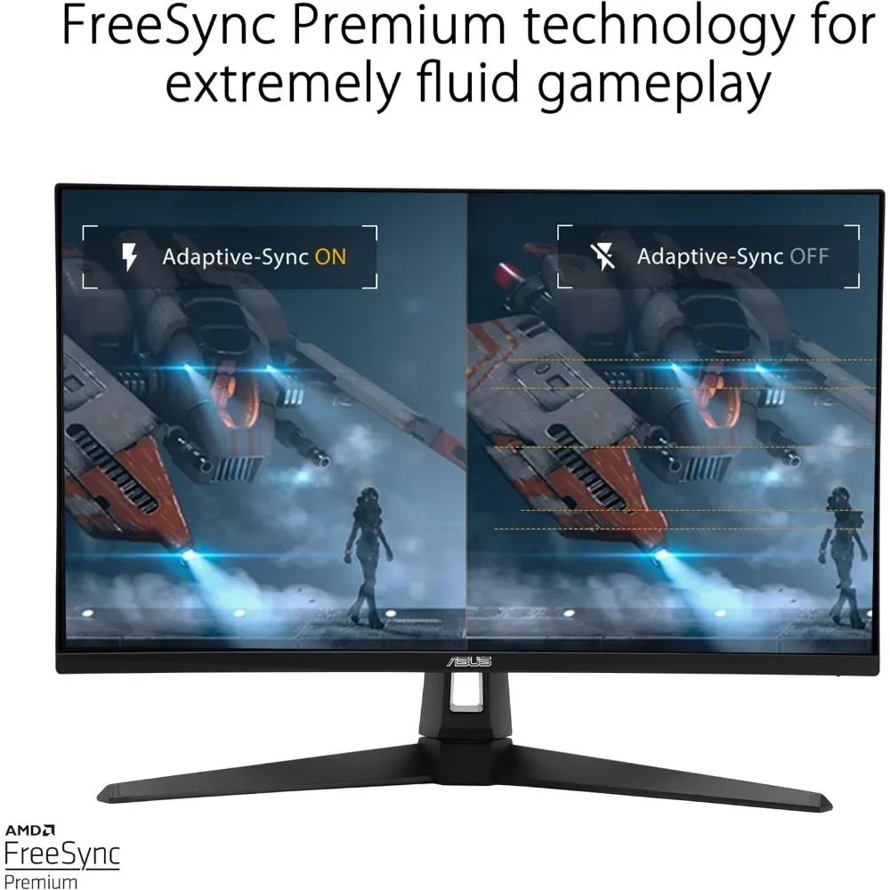 TUF Gaming 27&rdquo; 1440P Monitor (VG27AQA1A)-QHD (2560 x 1440), 170Hz (Supports 144Hz), 1ms, Extreme Low Motion Blur