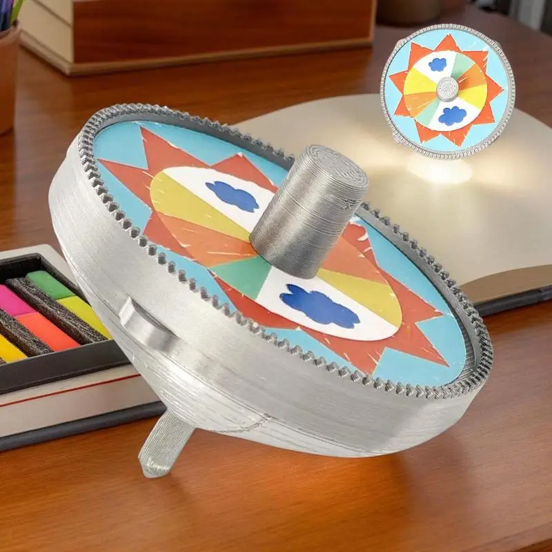For Gonggi Spinnings Top Toys Korean Folk Game Spinner Top 3D Printing Small Cyclones Gyroscope For Child Toys Creative Games spinning top toy battle top toy battle tops gyro toupie gyroscope toy