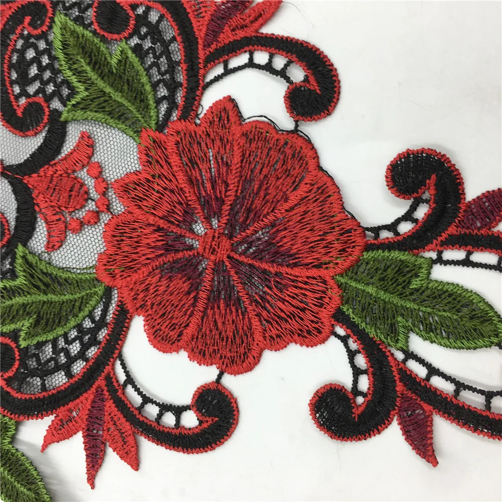 Lace Fabric Lace Sewing Supplies Lace Sewing Accessories Lace Decoration Lace Accessories Lace Garment Accessories 1 piece of embroidery lace fabric