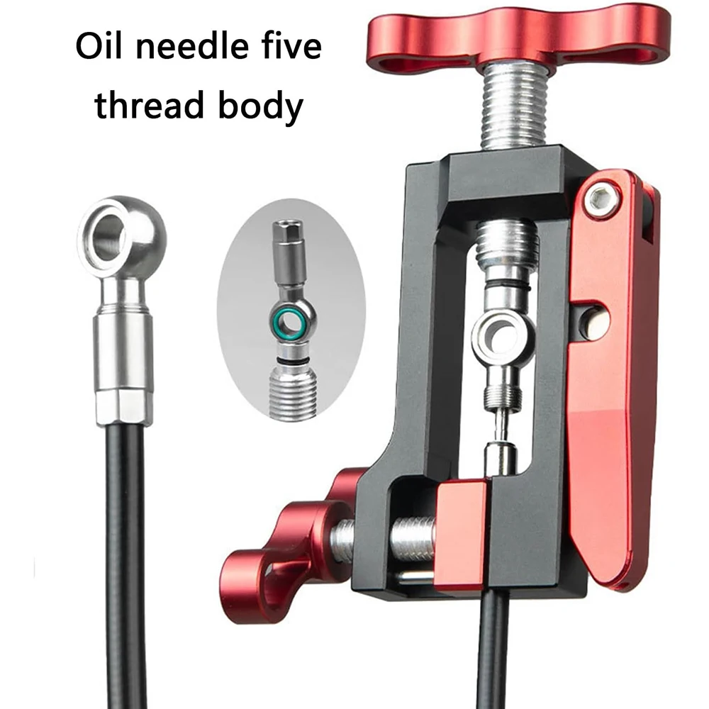 자전거 브레이크 유압 호스 오일 니들 드라이버 삽입 설치 도구 자전거 케이블 플라이어 올리브 커넥터 도구 BH90 59 설치 프레스