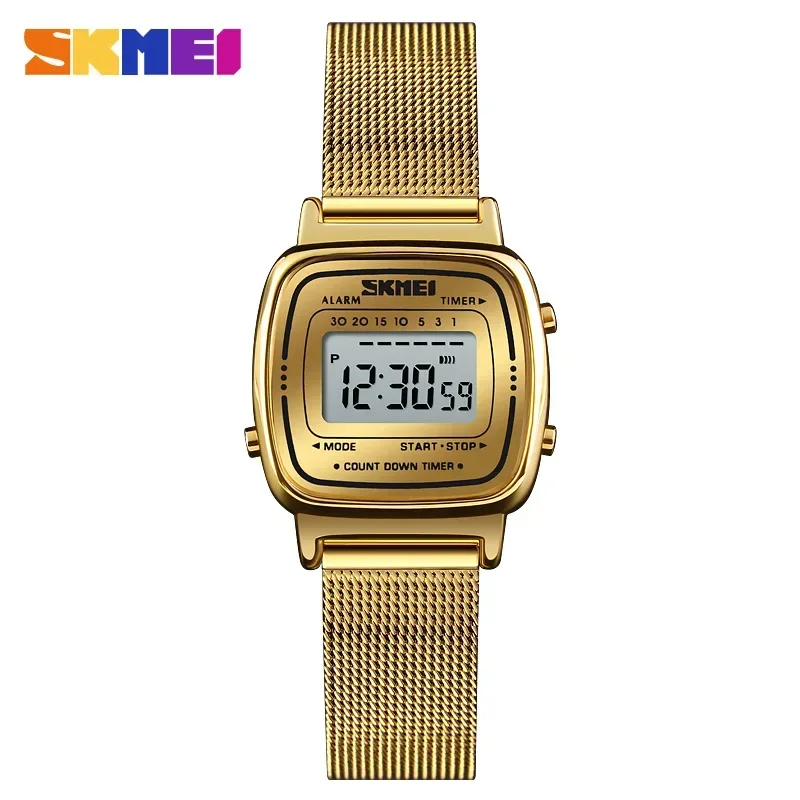 Women's Luxury Waterproof Digital Sport Watch - Stylish Small Dial Design