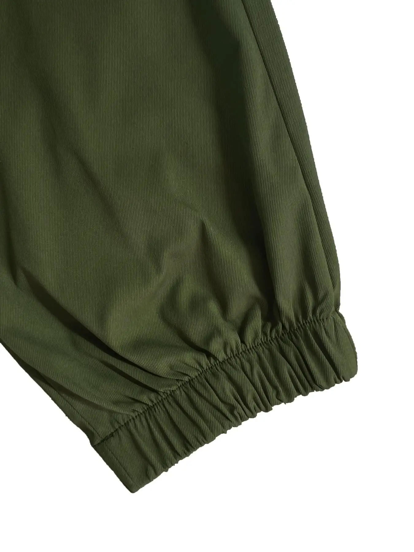 Herren Cargohose mit Taschen und Kordelzug, Regular Fit, Lässige Modehose für den Alltag – Detail 17