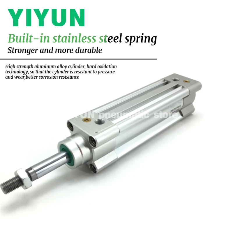DSBC-32 40 50 63 80 100 125-25,50,75,100,150,175,200,250,300,400,500-PPVA-N3 FESTO Type YIYUN Standard cylinder DSBC Series
