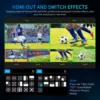 FEELWORLD Multi Camera Video Mixer Switcher  L2 Plus 5.5 Inch LCD Touch Screen 4 HDMI Inputs USB3.0 Output Live Streaming 4