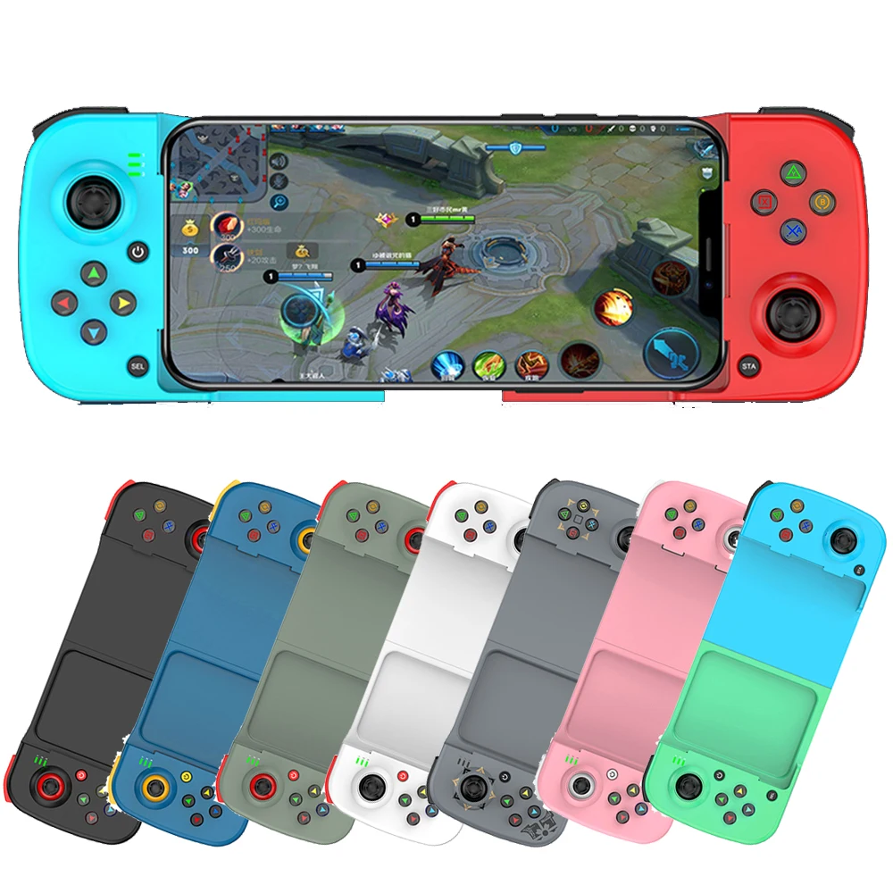 22 New Wireless Gamepad For Mobile Game Telescopic Bluetooth Game Controller Gamepad Joystick For Ios Android Ps4 Switch Pc Gamepads Aliexpress