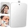 Acrylic Anti fog Mirror With Wall Suction Shower Mirror For Man Shaving Women Makeup Portable Travel Bathroom Accessories 1