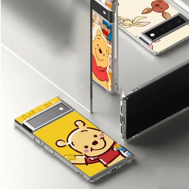 Funda Para Google Pixel 6a Oficial De Disney Winnie Columpio - Winnie The  Pooh