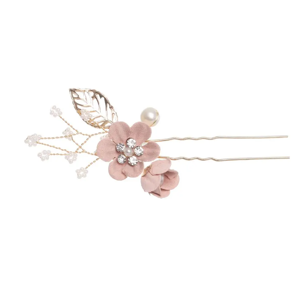 thumbnail image 1 of Fashion Rhinestone Flower Hairpin Women Large Hair Claw Rectangle Hair Clips Hairpin Flowers Hair Accessories Styling Tools, 1 of 4