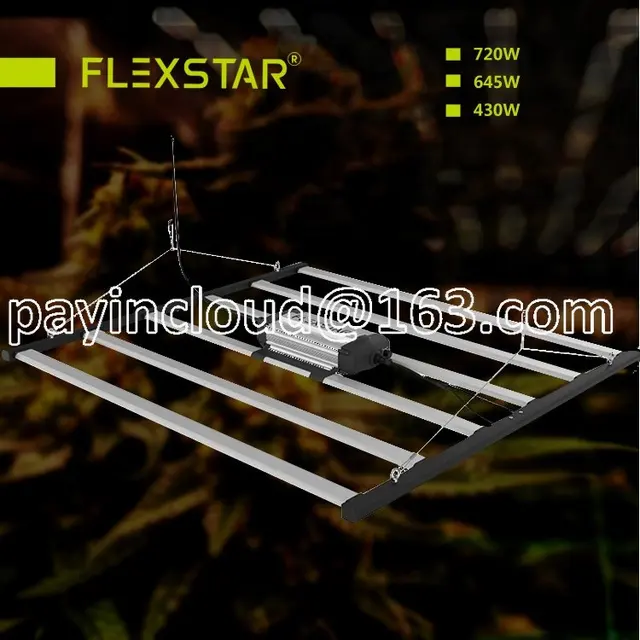 풀 스펙트럼 스마트 컨트롤 LED 성장 조명, Flexstar 삼성 공식 파트너 301b, 최대 4lbs, 1 일 배송, 645W