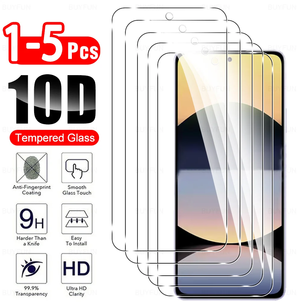 Premium 10D Tempered Glass Screen Protector - Multi-Pack Option Available